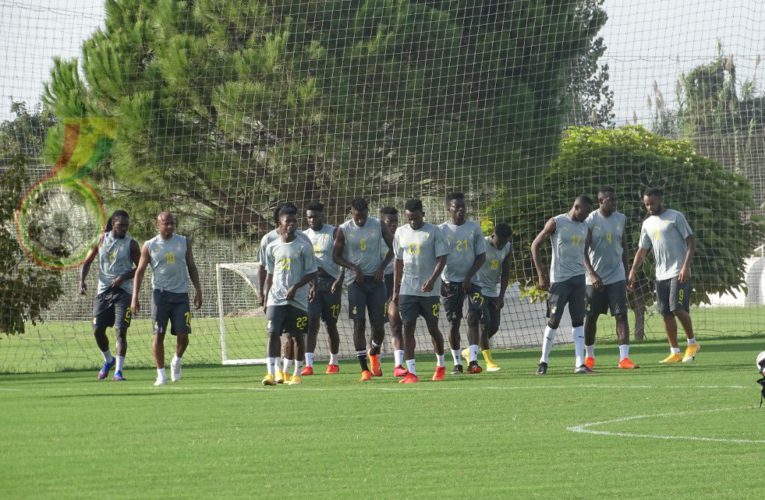 Ghana holds first training session in Turkey
