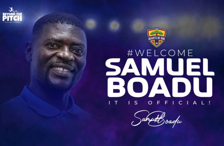 Accra Hearts of Oak confirmed Samuel  Boadu as new head coach